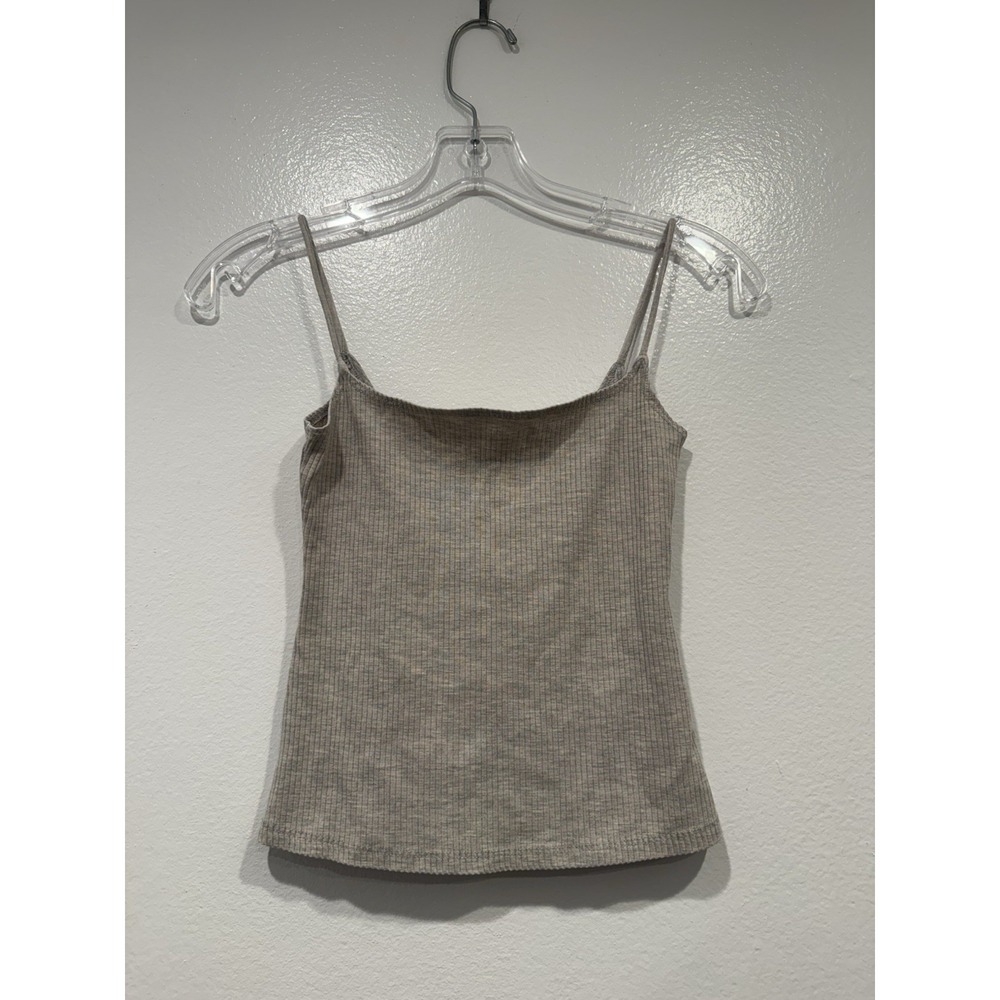 Reformation Jeans Ribbed Tank Cami Womens Size XS Minimalist Crop Classic Boho